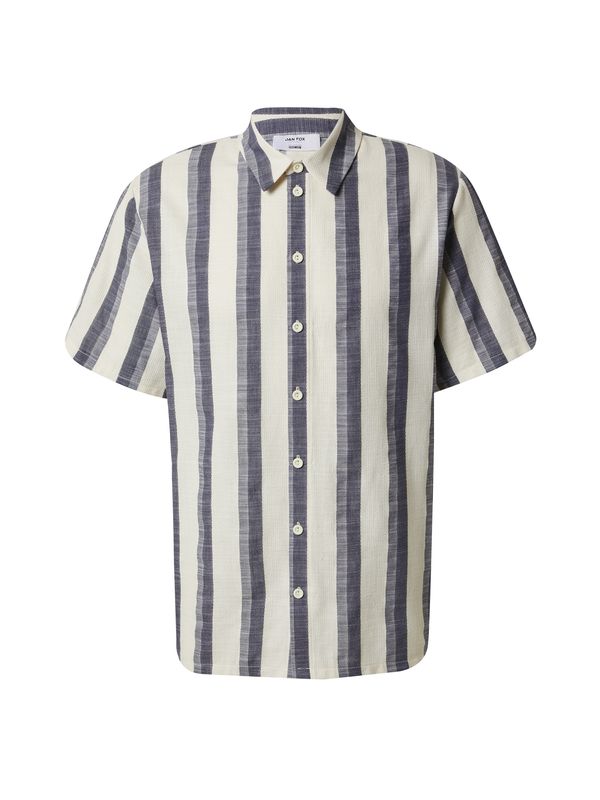 DAN FOX APPAREL DAN FOX APPAREL Košulja 'Anthony'  plava / prljavo bijela