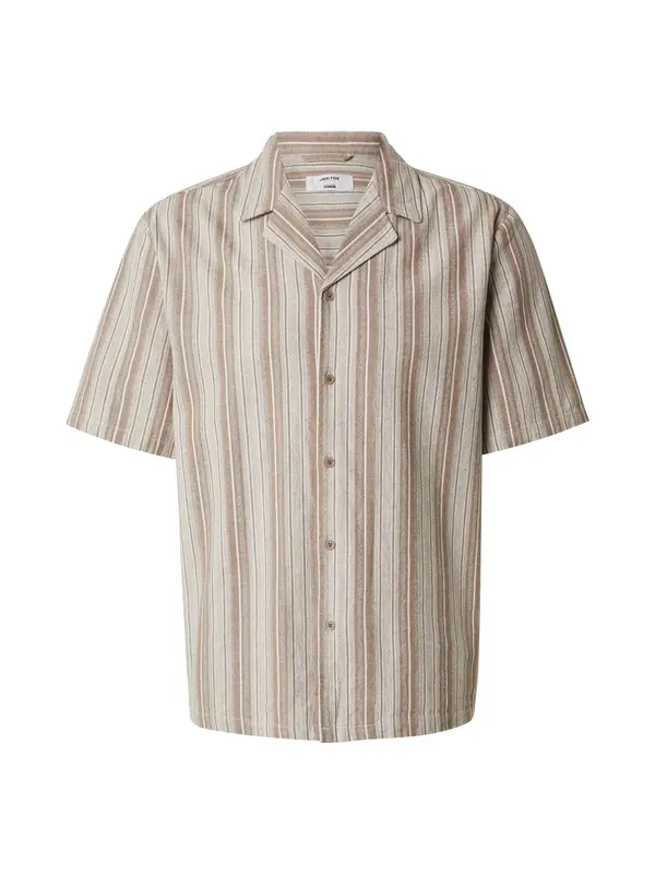 DAN FOX APPAREL DAN FOX APPAREL Košulja 'Benny'  svijetlosmeđa / taupe siva