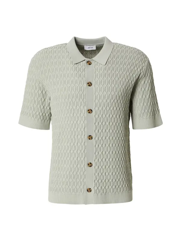 DAN FOX APPAREL DAN FOX APPAREL Košulja 'Domenic'  svijetlozelena