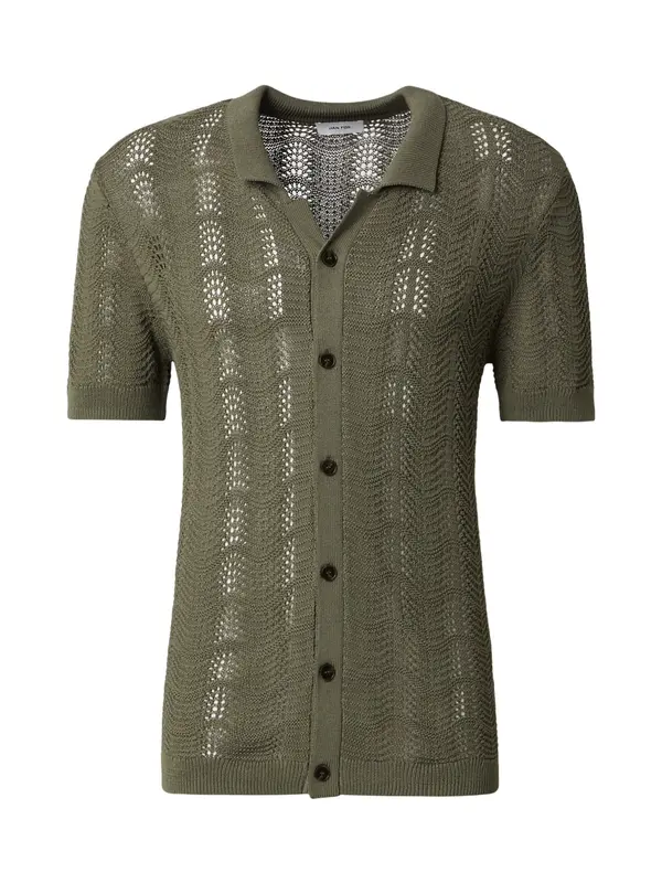 DAN FOX APPAREL DAN FOX APPAREL Košulja 'Dylan'  zelena