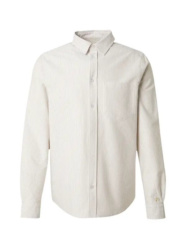 DAN FOX APPAREL DAN FOX APPAREL Košulja 'Essential'  ecru/prljavo bijela / bijela