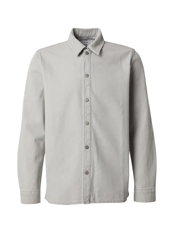 DAN FOX APPAREL DAN FOX APPAREL Košulja 'Jason'  siva