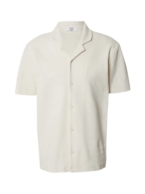 DAN FOX APPAREL DAN FOX APPAREL Košulja 'Leon'  prljavo bijela