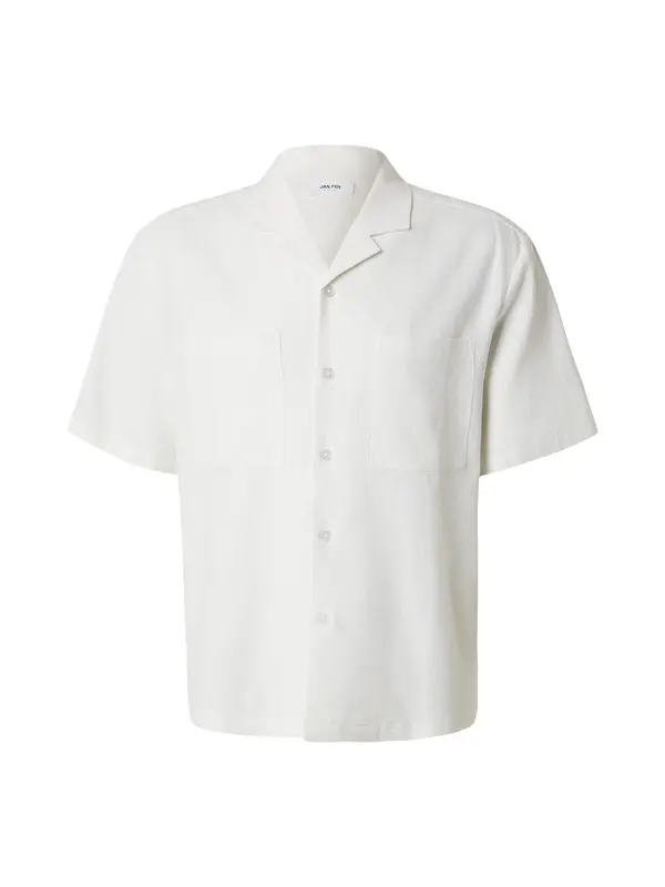 DAN FOX APPAREL DAN FOX APPAREL Košulja 'Leonard'  bijela