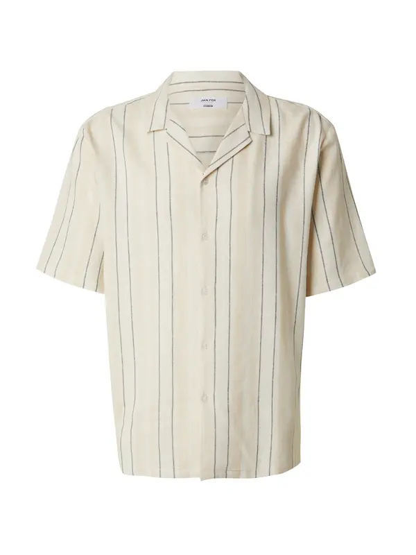DAN FOX APPAREL DAN FOX APPAREL Košulja 'Martin'  toplo smeđa / crna / prljavo bijela