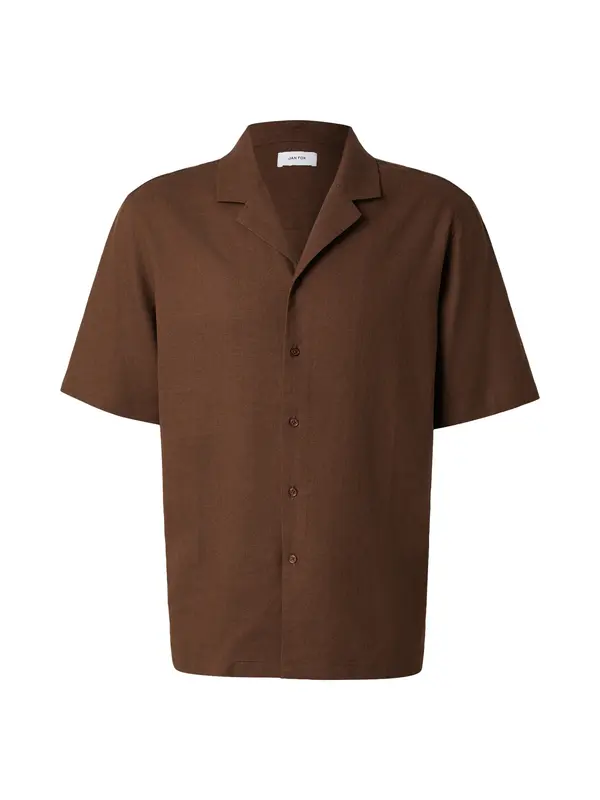 DAN FOX APPAREL DAN FOX APPAREL Košulja 'Ryan'  smeđa