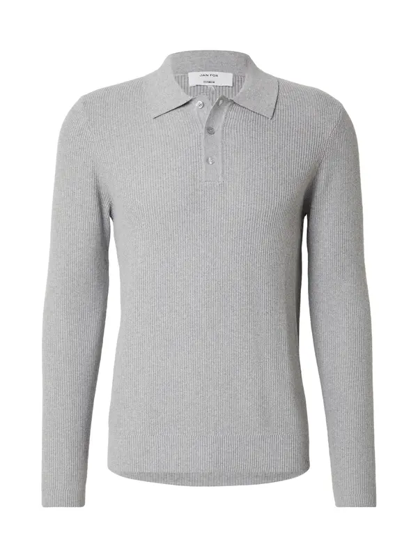 DAN FOX APPAREL DAN FOX APPAREL Majica 'Curt'  siva melange