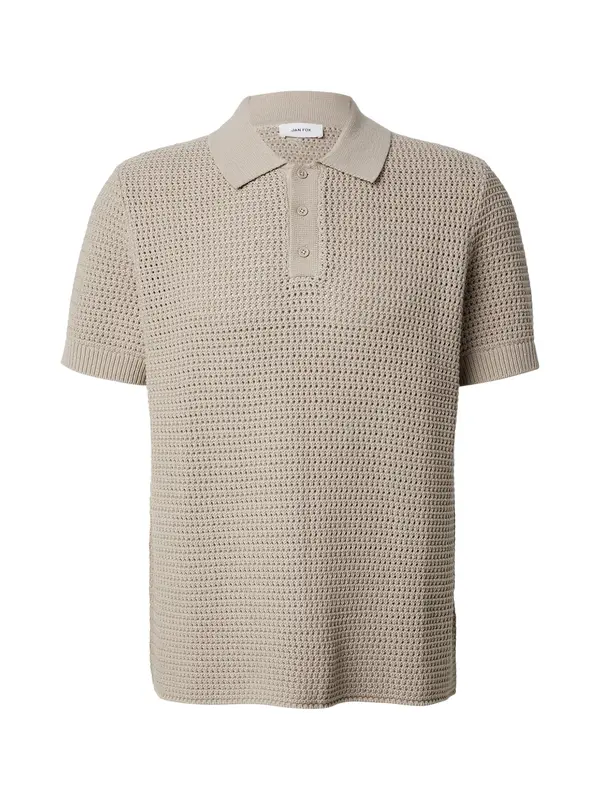 DAN FOX APPAREL DAN FOX APPAREL Majica 'Giuliano'  taupe siva