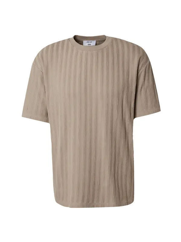 DAN FOX APPAREL DAN FOX APPAREL Majica 'Jonte'  taupe siva