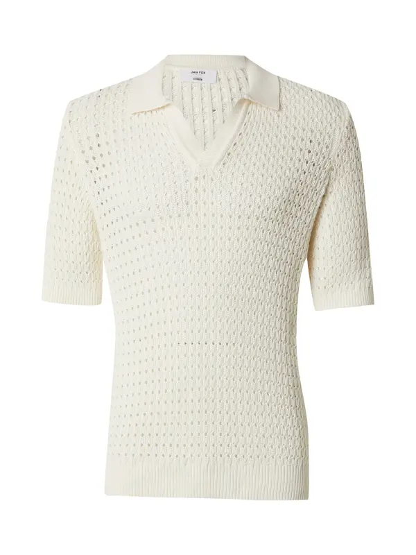 DAN FOX APPAREL DAN FOX APPAREL Majica 'Malik'  prljavo bijela
