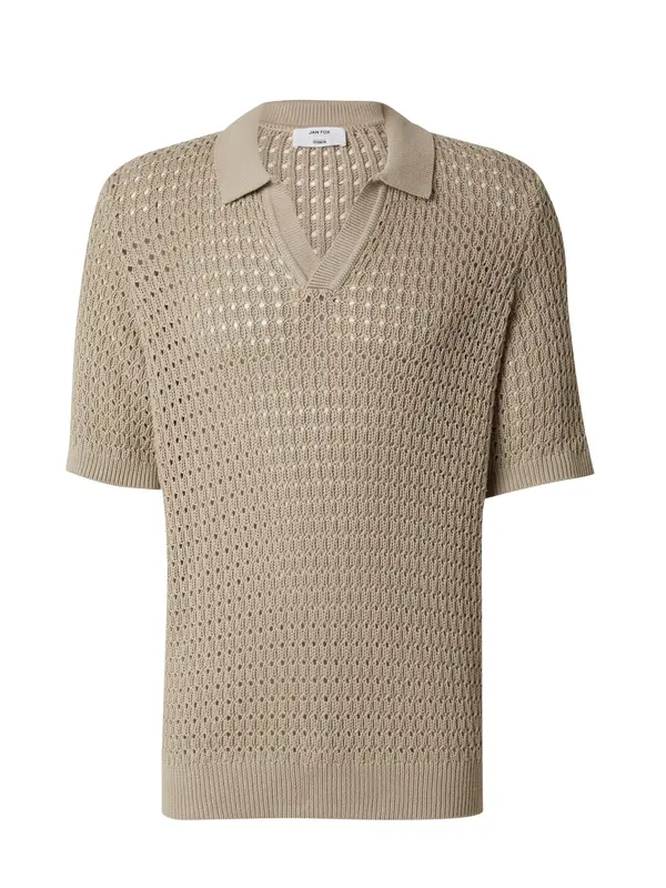 DAN FOX APPAREL DAN FOX APPAREL Majica 'Malik'  taupe siva