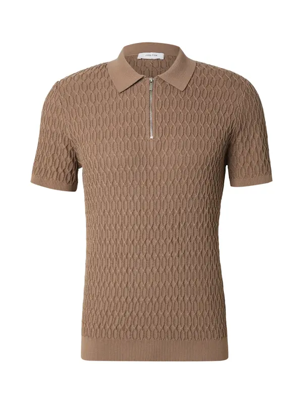 DAN FOX APPAREL DAN FOX APPAREL Majica 'Manuel'  taupe siva