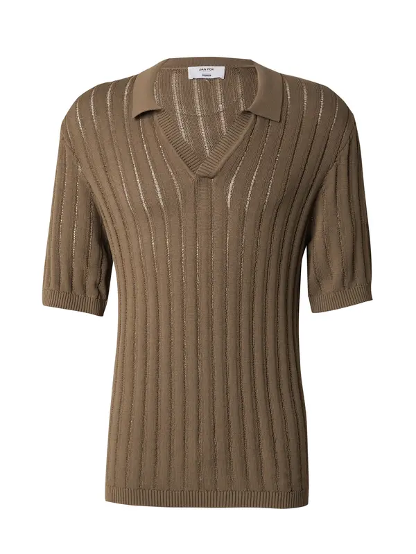 DAN FOX APPAREL DAN FOX APPAREL Majica 'Maximilian'  maslinasta
