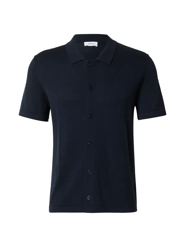 DAN FOX APPAREL DAN FOX APPAREL Majica 'Ron'  mornarsko plava