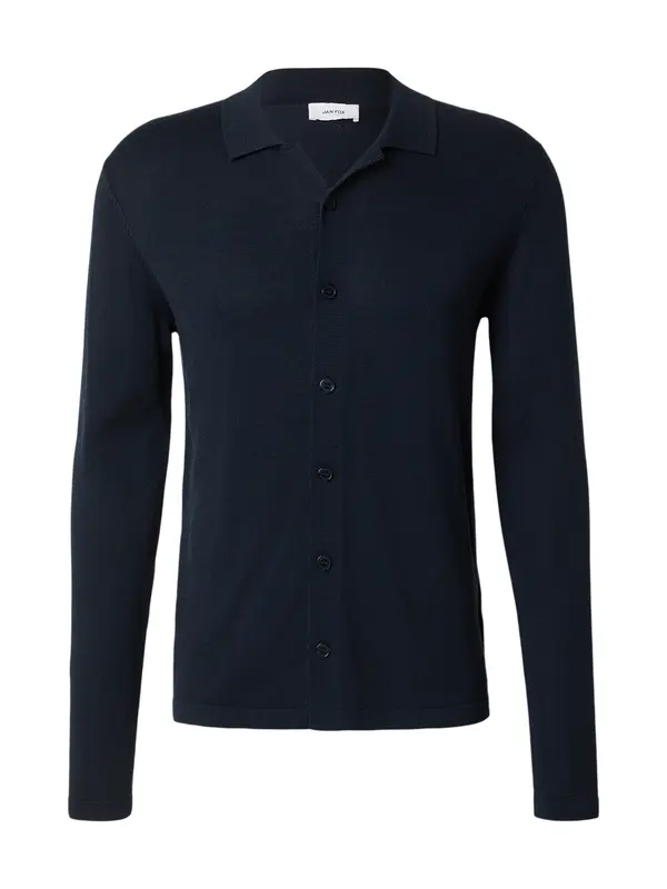 DAN FOX APPAREL DAN FOX APPAREL Majica 'Yasin'  mornarsko plava