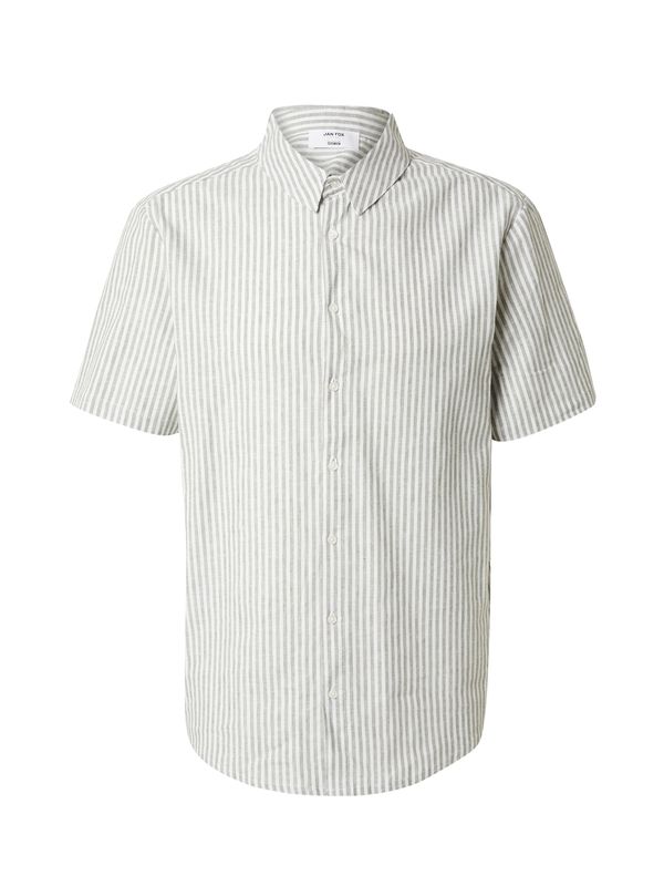 DAN FOX APPAREL DAN FOX APPAREL Poslovna košulja 'Selim'  kaki / bijela