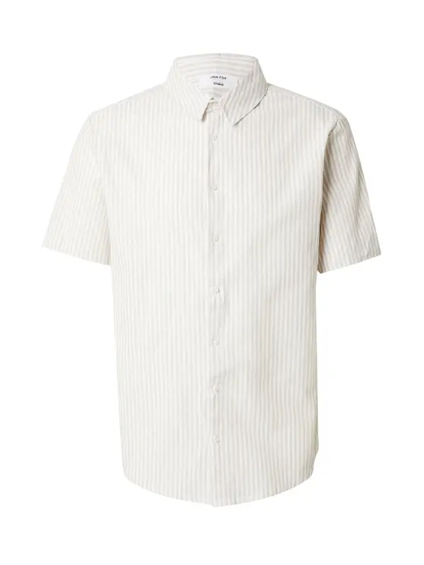 DAN FOX APPAREL DAN FOX APPAREL Poslovna košulja 'Selim'  taupe siva / bijela