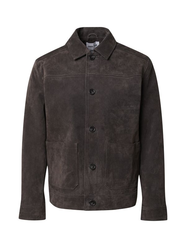 DAN FOX APPAREL DAN FOX APPAREL Prijelazna jakna 'Fabio'  antracit siva