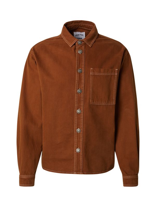 DAN FOX APPAREL DAN FOX APPAREL Prijelazna jakna 'Lennard'  hrđavo smeđa