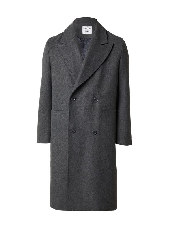 DAN FOX APPAREL DAN FOX APPAREL Prijelazni kaput 'Pascal'  siva melange