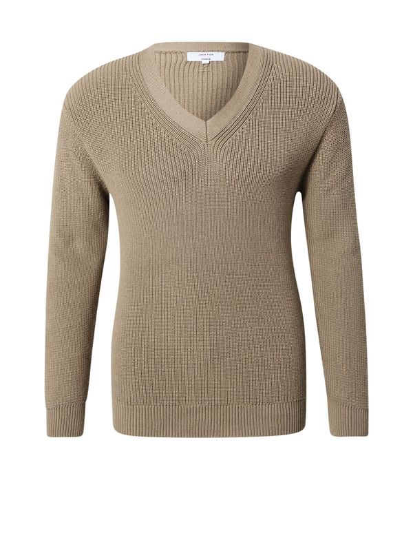 DAN FOX APPAREL DAN FOX APPAREL Pulover 'Bilal'  taupe siva