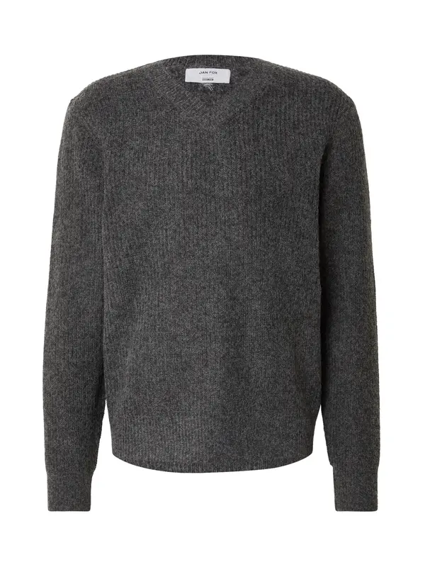 DAN FOX APPAREL DAN FOX APPAREL Pulover 'Devin'  siva melange