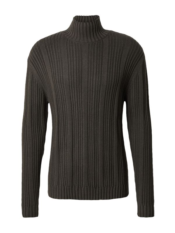 DAN FOX APPAREL DAN FOX APPAREL Pulover 'Devran'  antracit siva