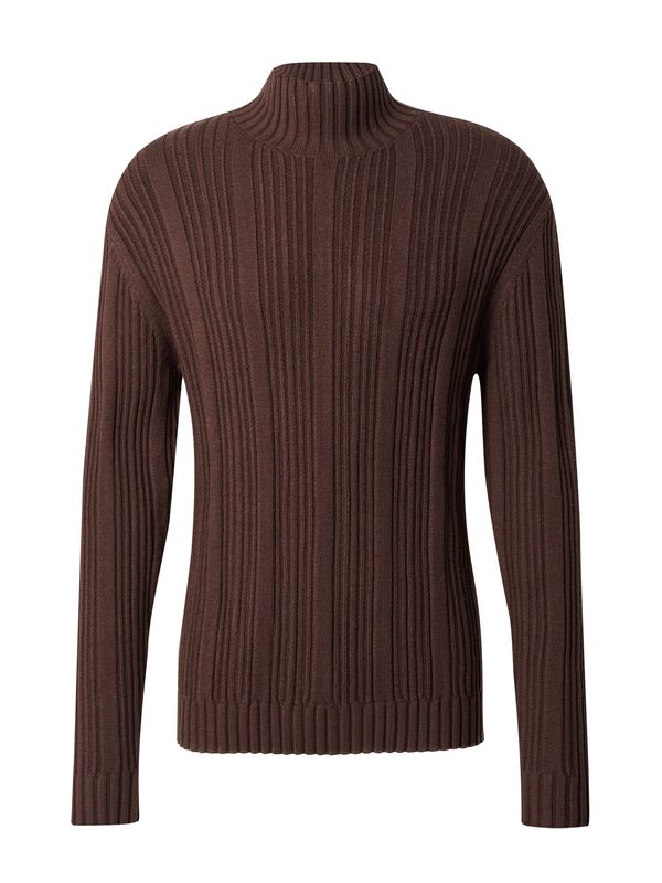 DAN FOX APPAREL DAN FOX APPAREL Pulover 'Devran'  tamno smeđa