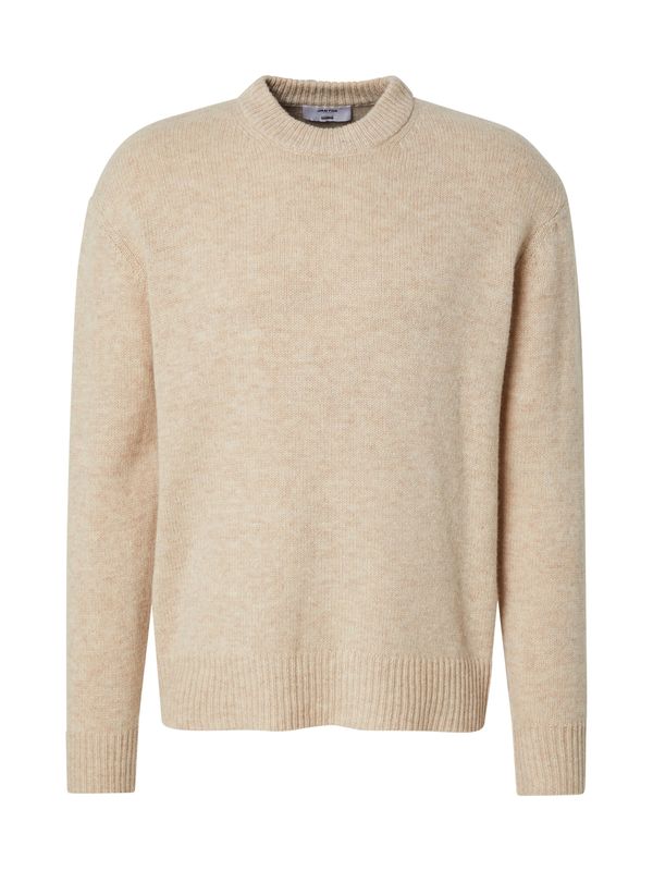 DAN FOX APPAREL DAN FOX APPAREL Pulover 'Essential'  bež melange