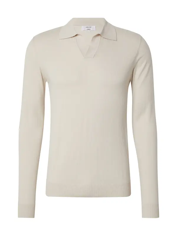 DAN FOX APPAREL DAN FOX APPAREL Pulover 'Essentials'  vuneno bijela