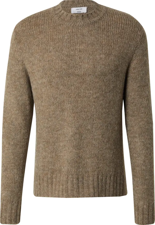 DAN FOX APPAREL DAN FOX APPAREL Pulover 'Neo'  smeđa melange