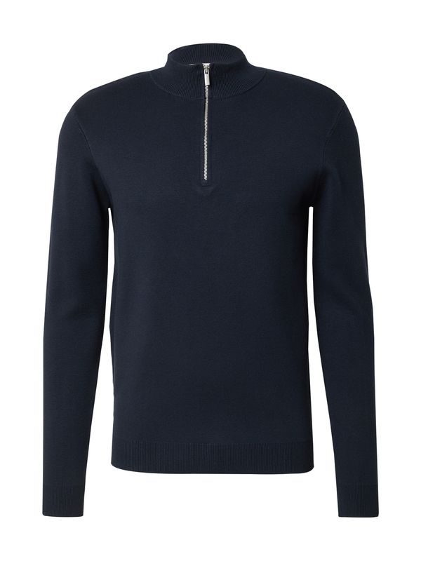 DAN FOX APPAREL DAN FOX APPAREL Pulover 'Roman'  tamno plava