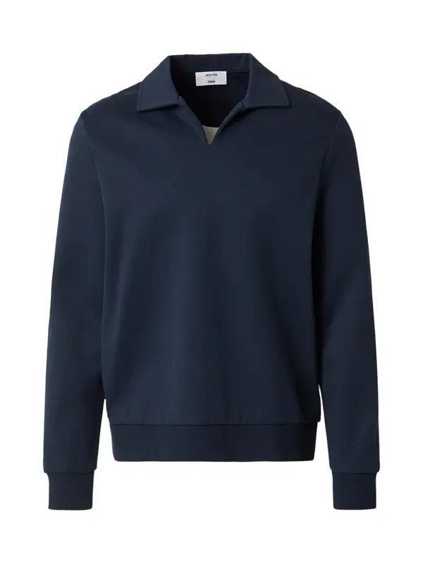 DAN FOX APPAREL DAN FOX APPAREL Sweater majica 'Bruno'  mornarsko plava