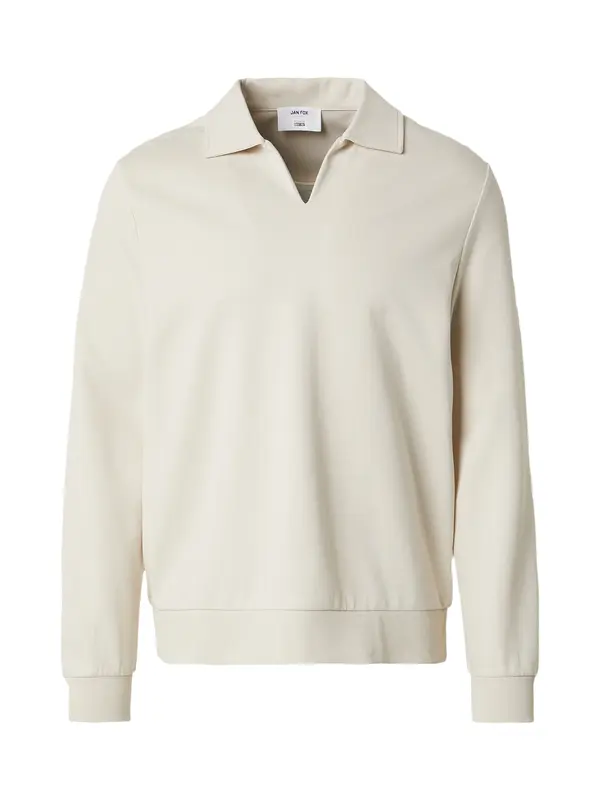 DAN FOX APPAREL DAN FOX APPAREL Sweater majica 'Bruno'  prljavo bijela
