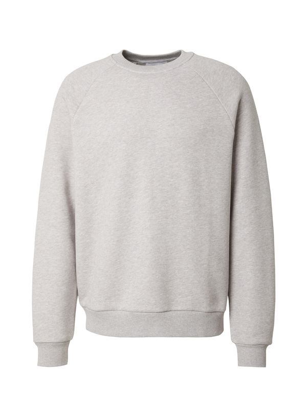 DAN FOX APPAREL DAN FOX APPAREL Sweater majica 'Emin'  siva melange