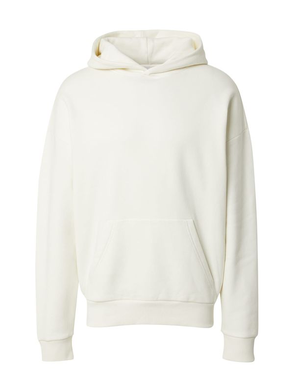 DAN FOX APPAREL DAN FOX APPAREL Sweater majica 'Malte'  bijela