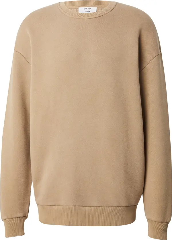 DAN FOX APPAREL DAN FOX APPAREL Sweater majica 'The Essential'  pijesak