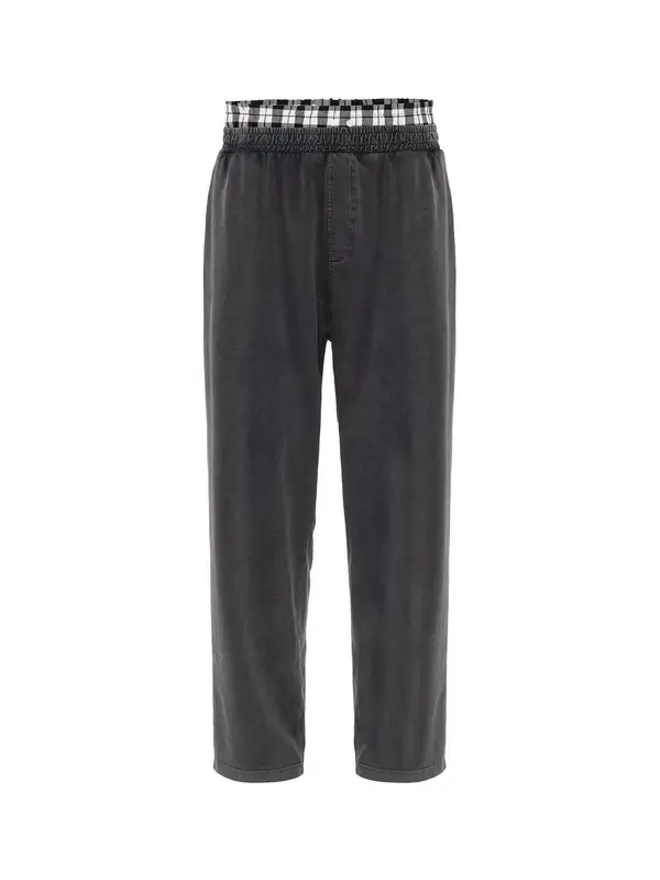 Dandalo Dandalo Hlače  crna / bijela