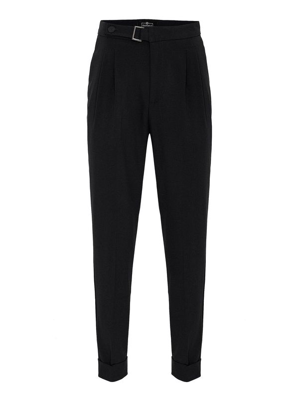 Dandalo Dandalo Hlače s naborima  crna