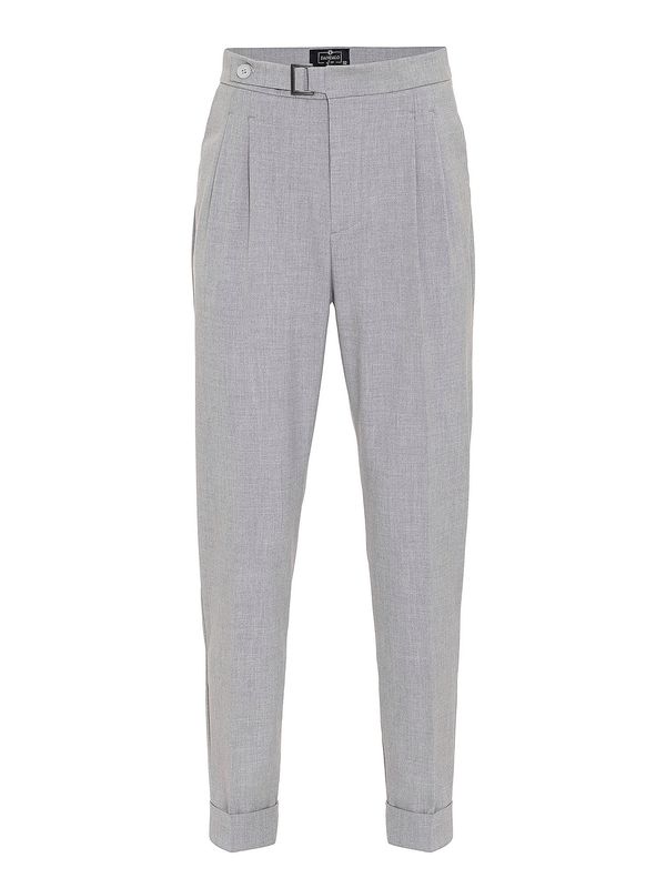 Dandalo Dandalo Hlače s naborima  svijetlosiva