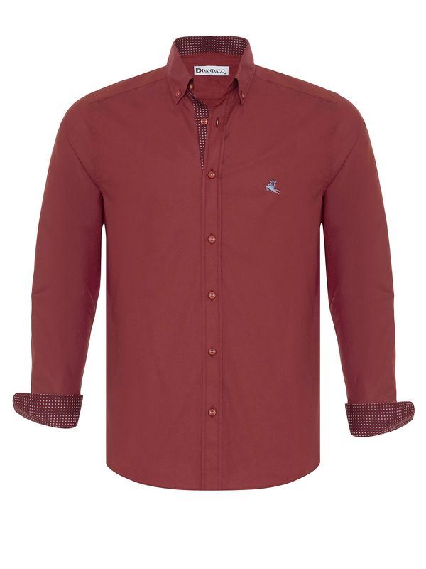 Dandalo Dandalo Košulja 'Akil'  bordo