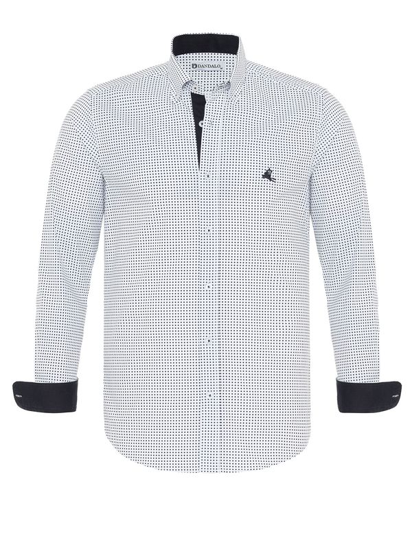 Dandalo Dandalo Košulja 'Cristophe'  morsko plava / bijela