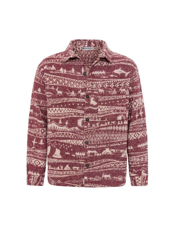 Dandalo Dandalo Košulja 'Daniel'  bordo / bijela