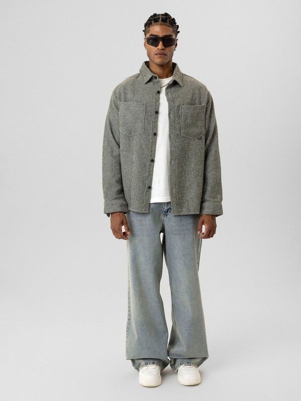 Dandalo Dandalo Košulja 'Marcelo'  tamno zelena / bijela