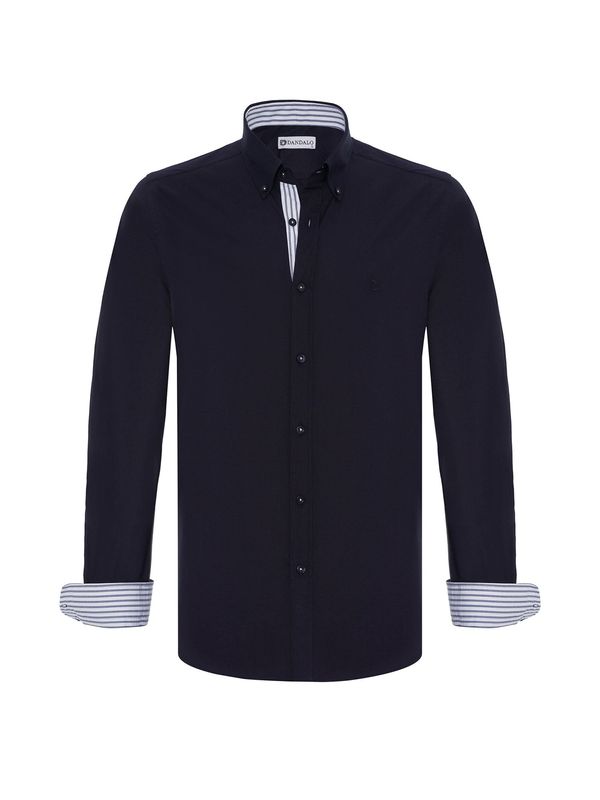 Dandalo Dandalo Košulja  mornarsko plava / bijela