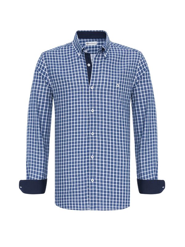 Dandalo Dandalo Košulja  mornarsko plava / bijela