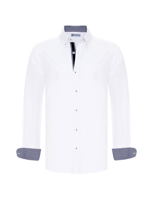Dandalo Dandalo Košulja  mornarsko plava / bijela