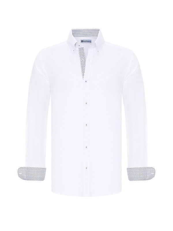 Dandalo Dandalo Košulja  mornarsko plava / žuta / bijela