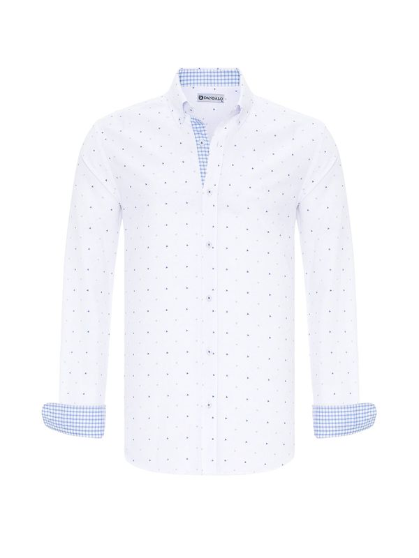 Dandalo Dandalo Košulja  plava melange / bijela