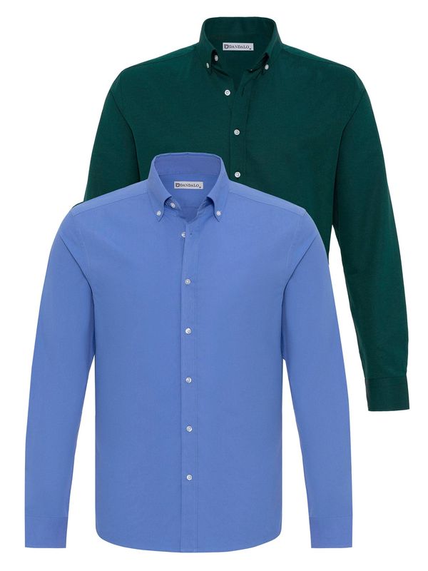 Dandalo Dandalo Košulja  plava / tamno zelena